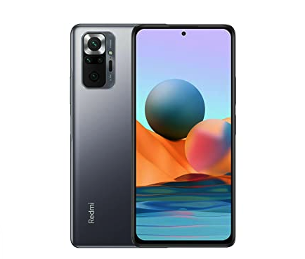 Xiaomi Redmi Note 10 Pro (128GB, 6GB) 6.67in, Snapdragon 732G, 5020mAh Battery, Dual SIM GSM Unlocked Global 4G LTE (T-Mobile, Metro) International Model (Fast Car Charger Bundle, Onyx Gray)
